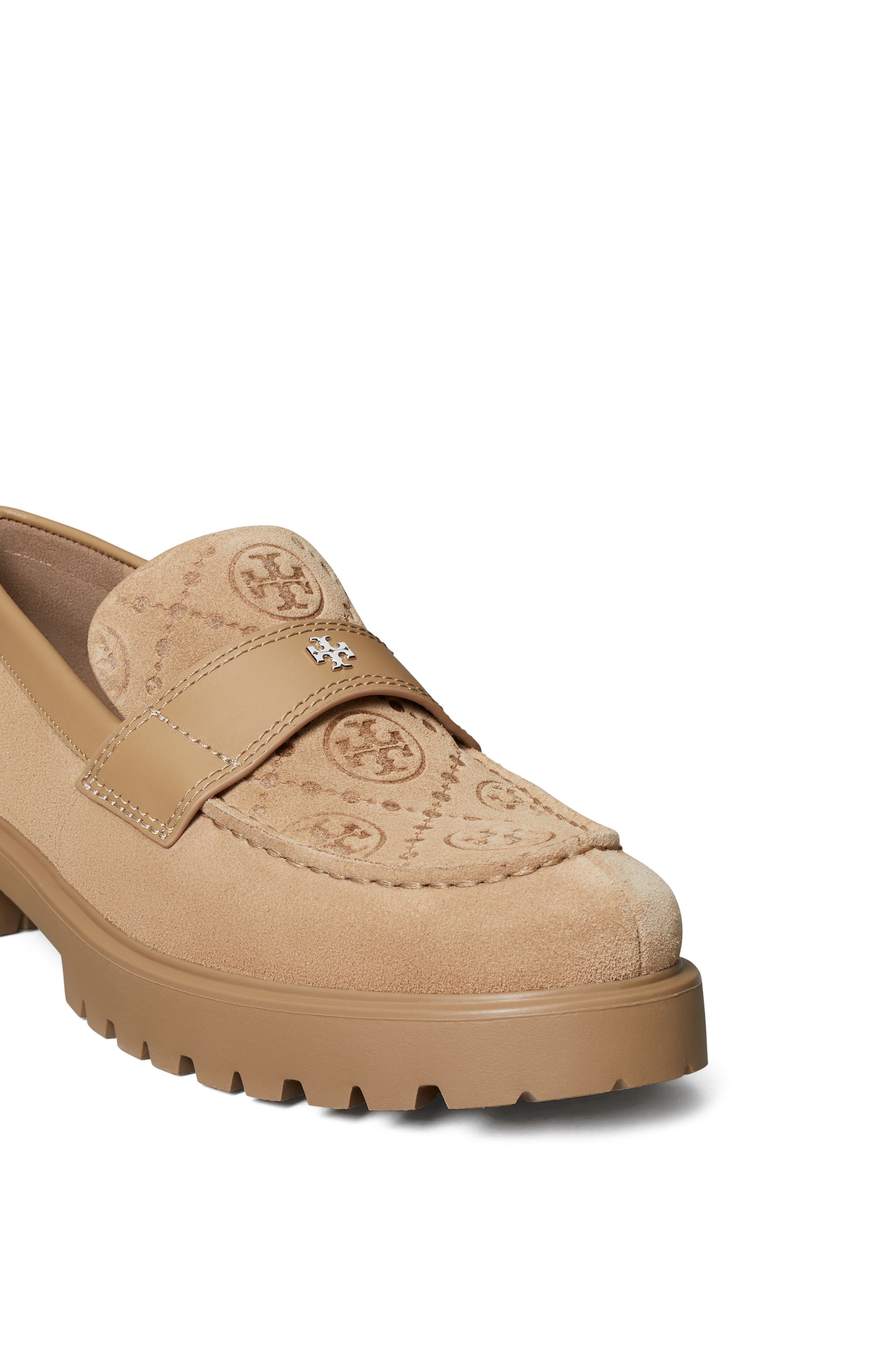 Tory Burch T Monogram Lug Sole Loafer, Alternate, color, 