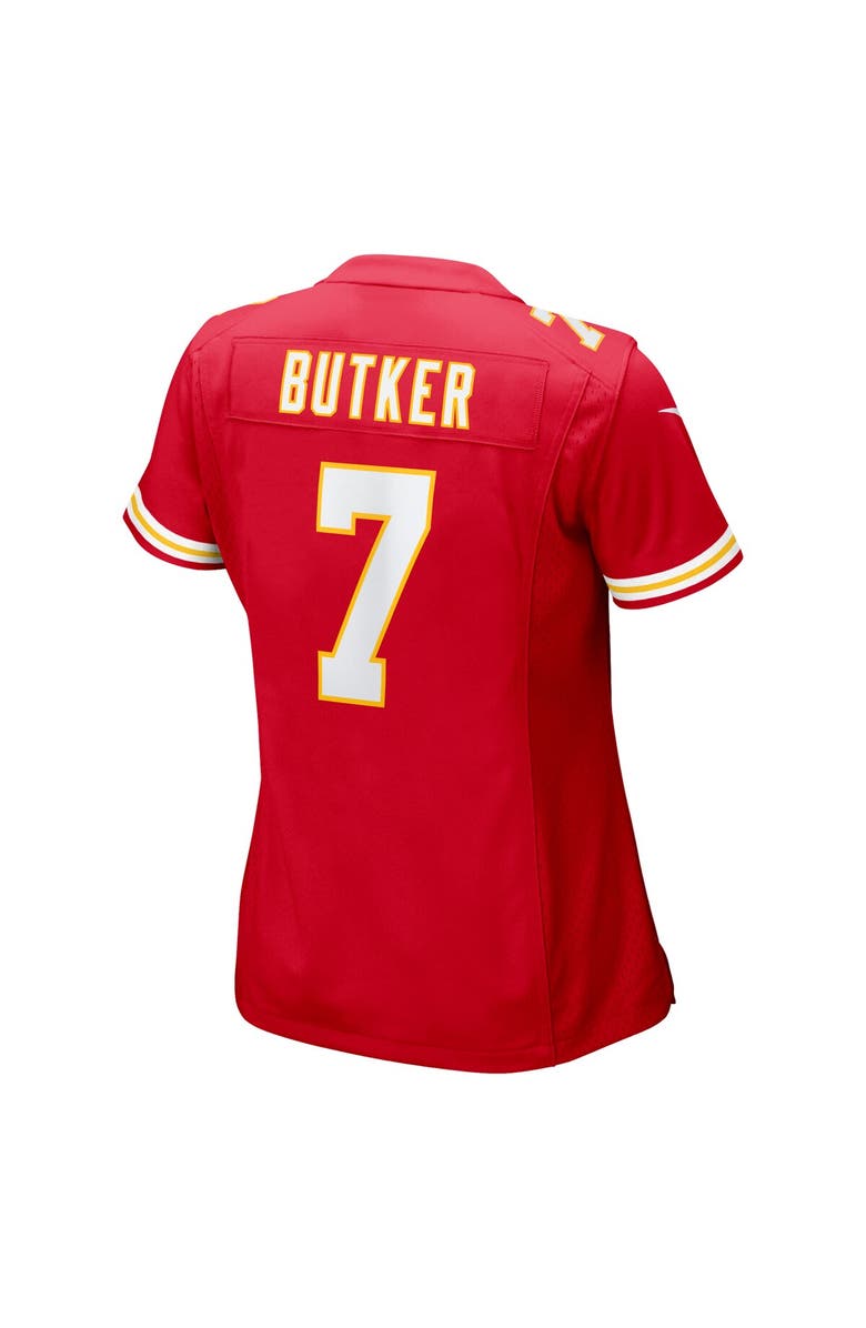 Nike Women's Nike Harrison Butker Red Kansas City Chiefs Game Jersey, Alternate, color, Red