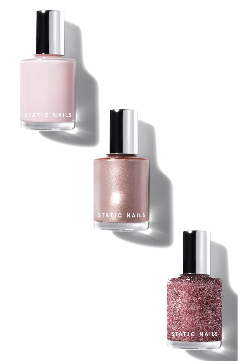 Major Glow Liquid Glass Nail Lacquer Set (Nordstrom Exclusive), Alternate, color, NO COLOR
