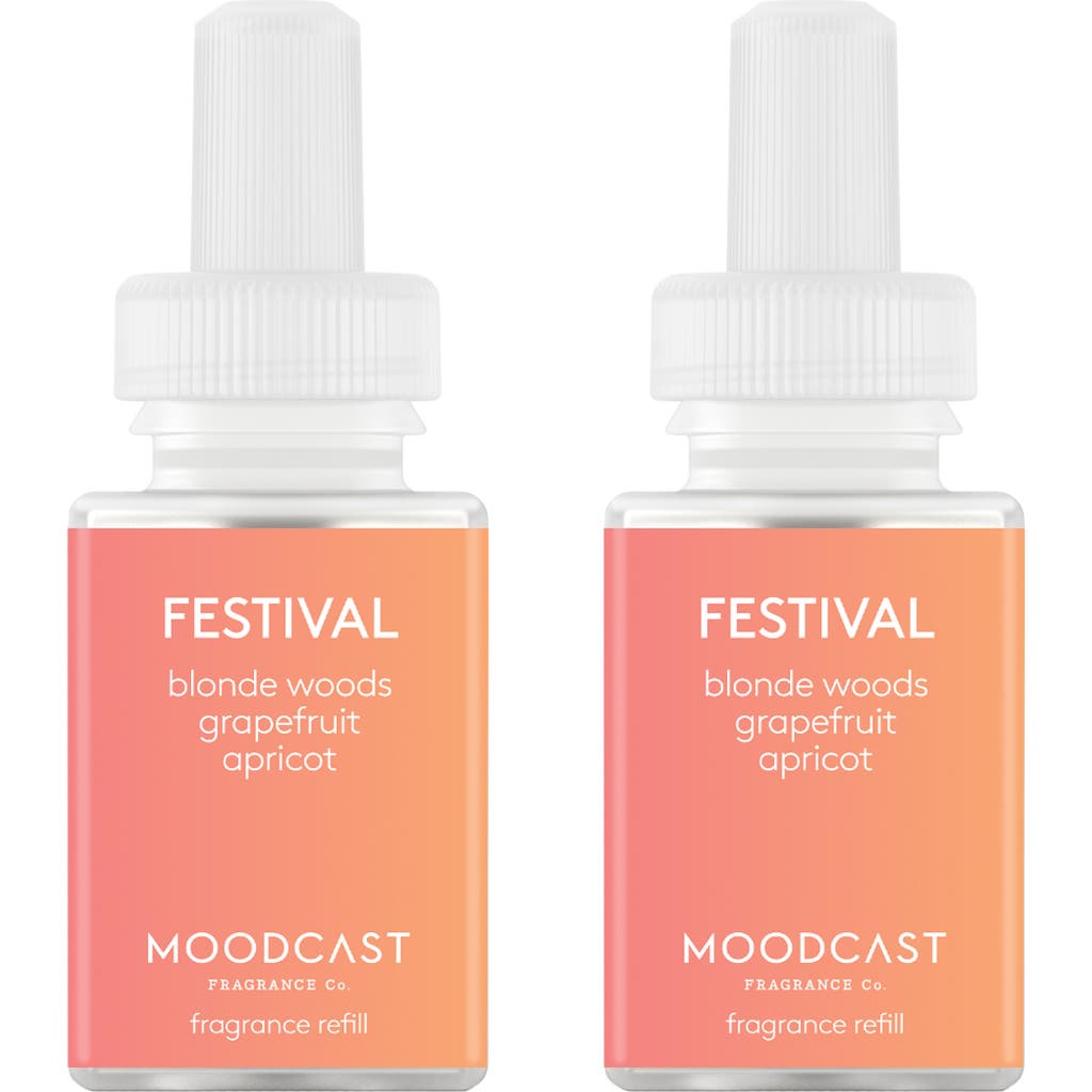 Pura X Moodcast Beach Vacay 2-pack Diffuser Fragrance Refills In Festival