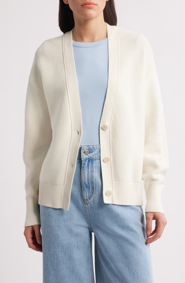 BOSS Fantinore Cotton Cardigan, Main, color, 