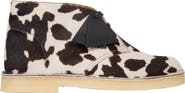 SANDRO Animal-print Desert Boots