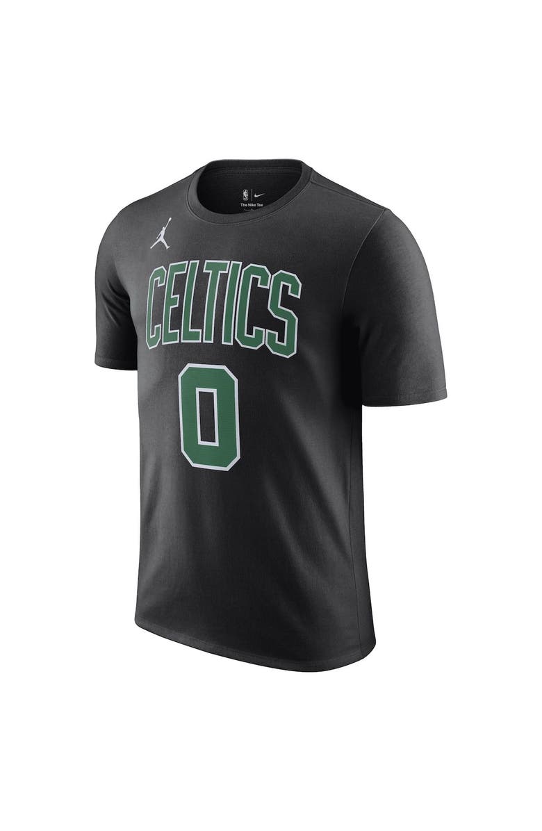 Jordan Brand Men's Jordan Brand Jayson Tatum Black Boston Celtics 2022/23 Statement Edition Name & Number T-Shirt, Alternate, color, Black