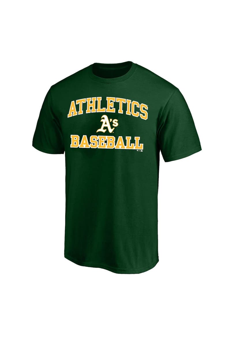 Men's Profile  Kelly Green Athletics Big & Tall Heart & Soul T-Shirt, Alternate, color, Kelly Green