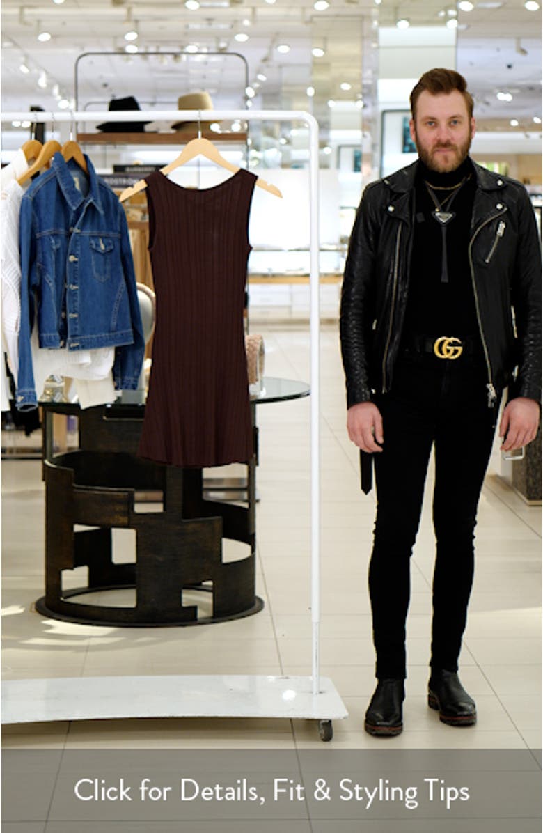 Mayok Open Back Rib Minidress, sales video thumbnail