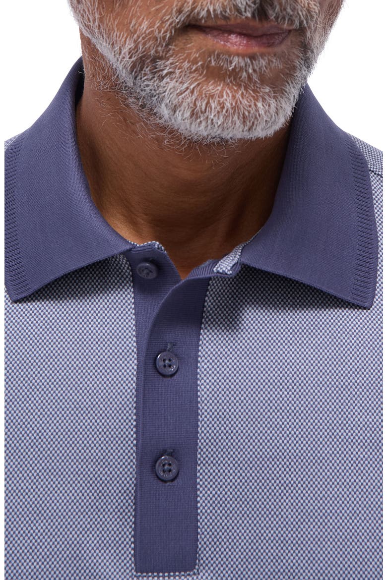 Tipped Cotton Piqué Polo, Alternate, color, GRAPHITE
