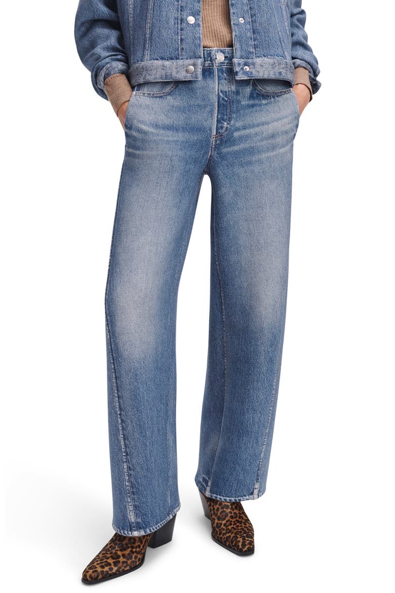 Miramar Mallow High Waist Wide Leg Pull-On Pants, Main, color, SUTTON
