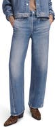 rag & bone Miramar Mallow High Waist Wide Leg Pull-On Pants