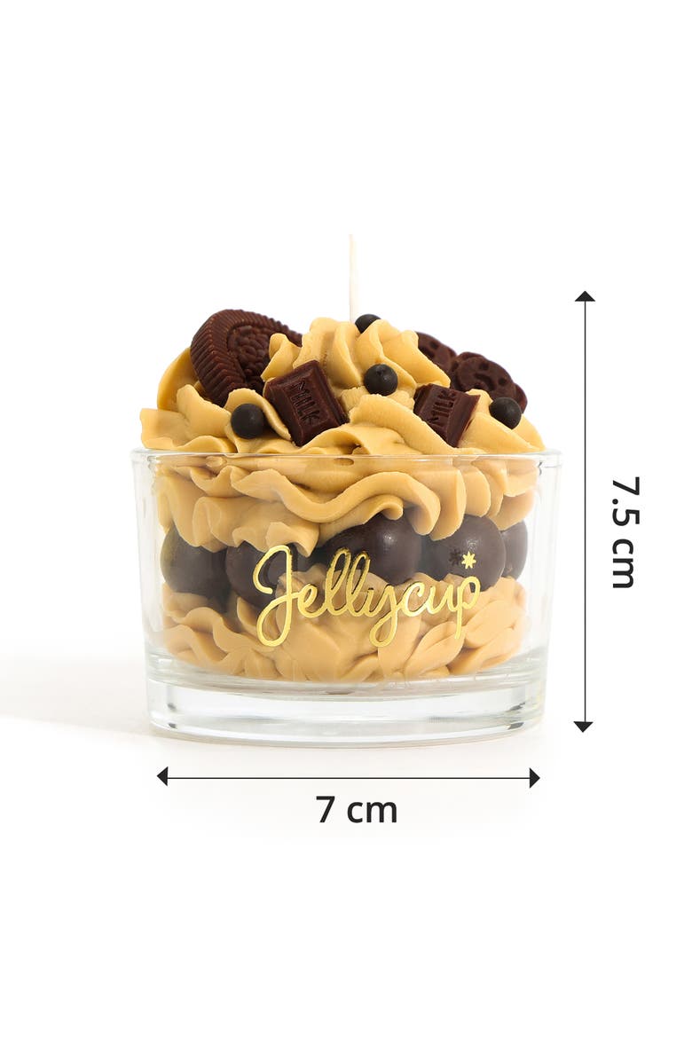 Jellycup Dessert Cup Soy Wax Candle Chocolate Cookie, Alternate, color, Chocolate Cookie