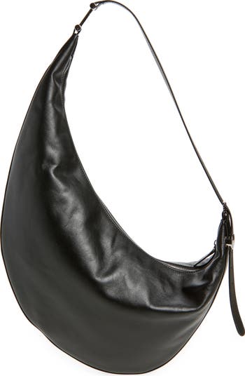 【関税・送料込み】MARNI BLACK LEATHER HOBO DOT SHOULDER BAG Black leather Dot small hobo bag | Marni