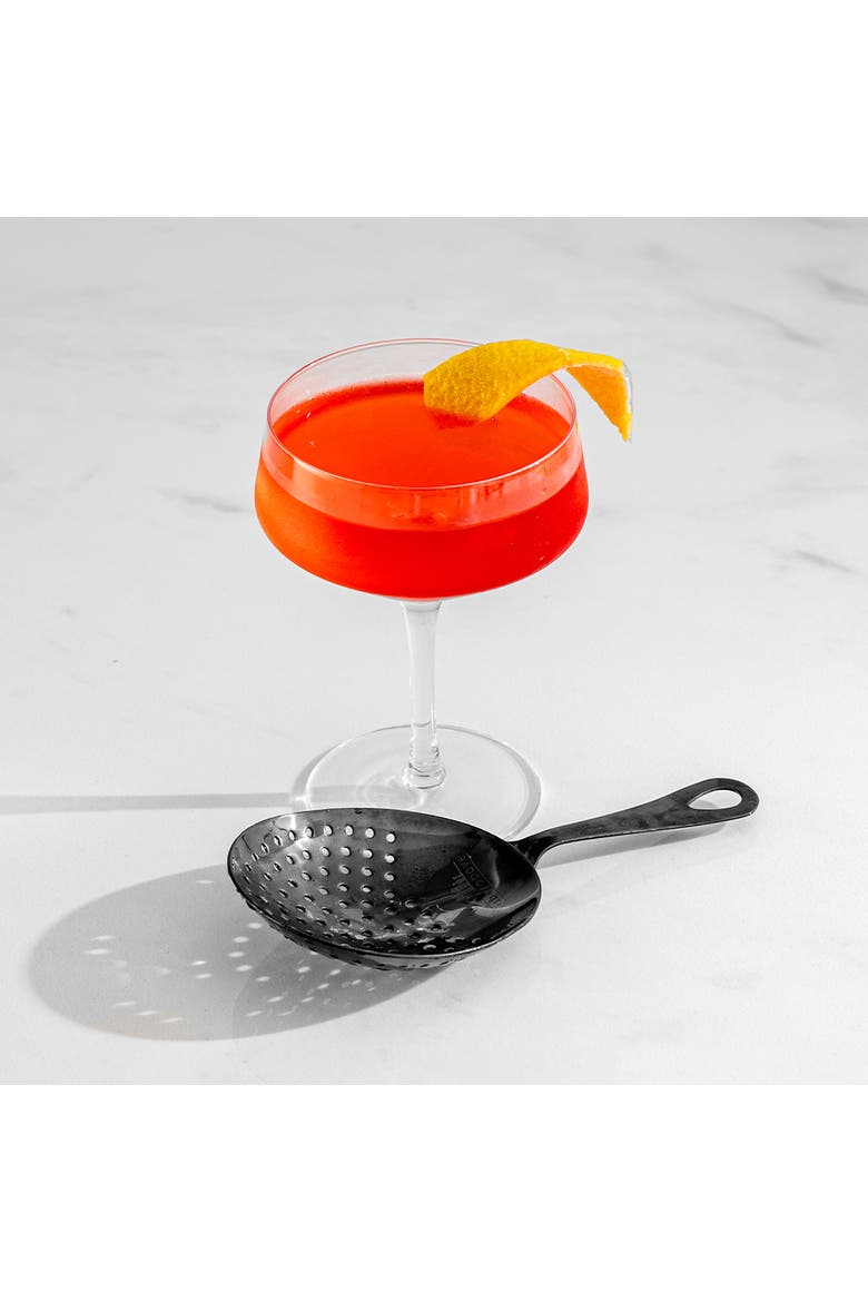 Black Julep Cocktail Strainer, Alternate, color, Black
