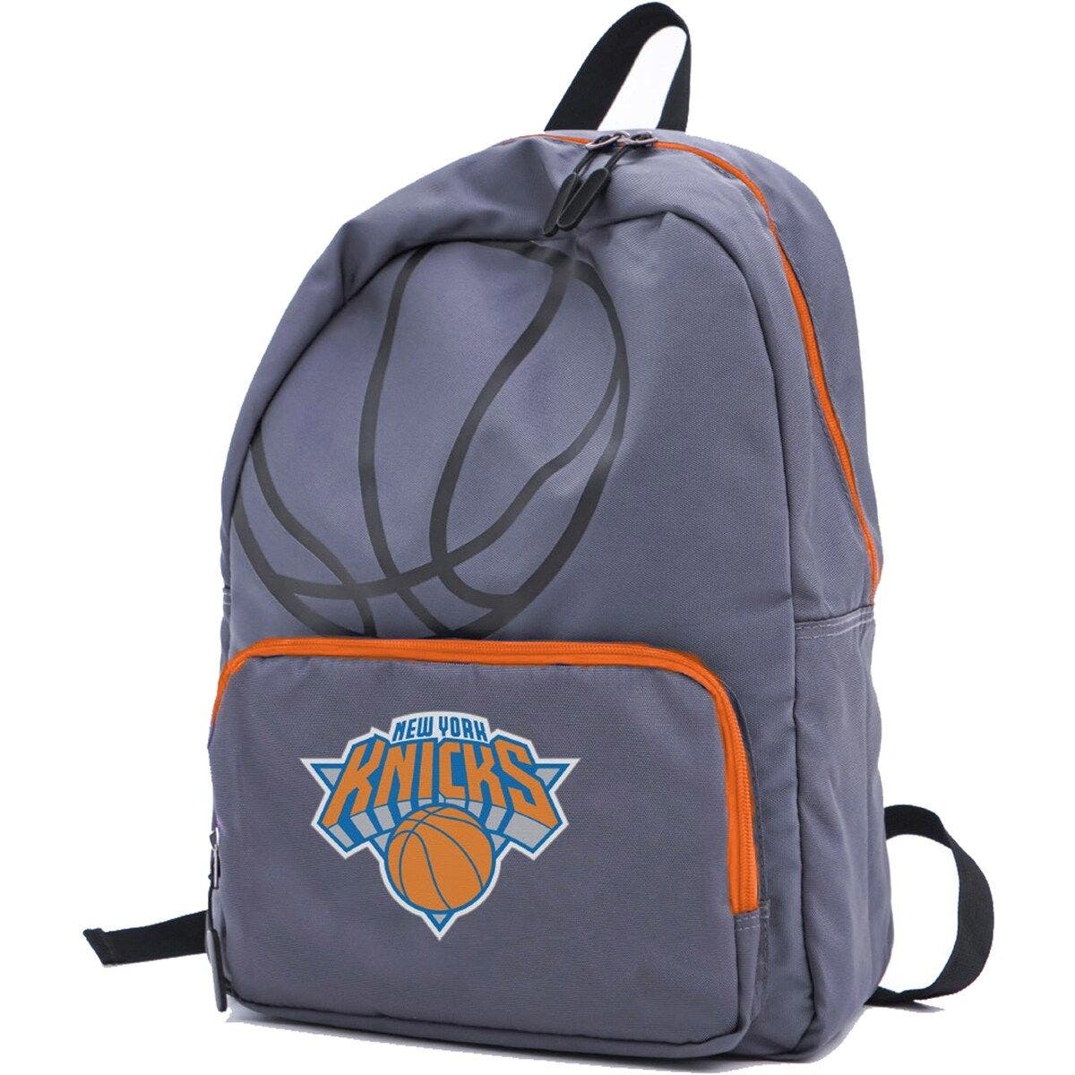FISLL Gray New York Knicks Backpack, Main, color, 