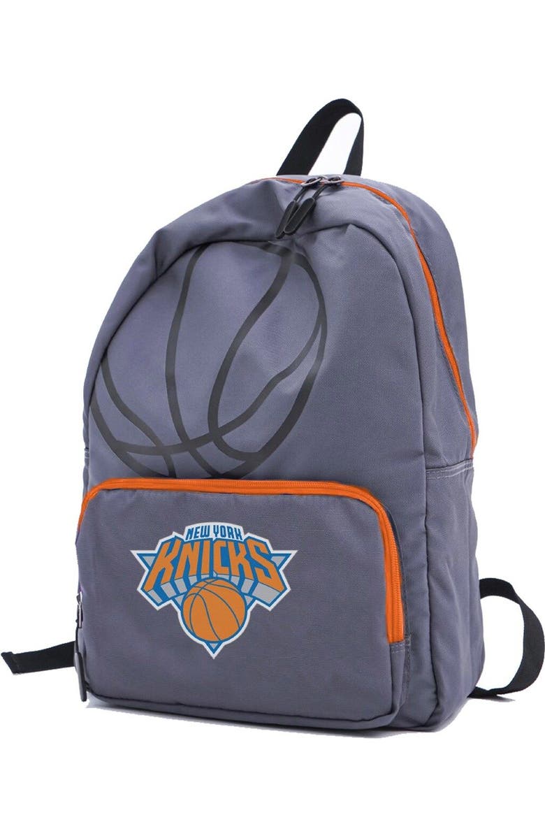 FISLL Gray New York Knicks Backpack, Main, color,