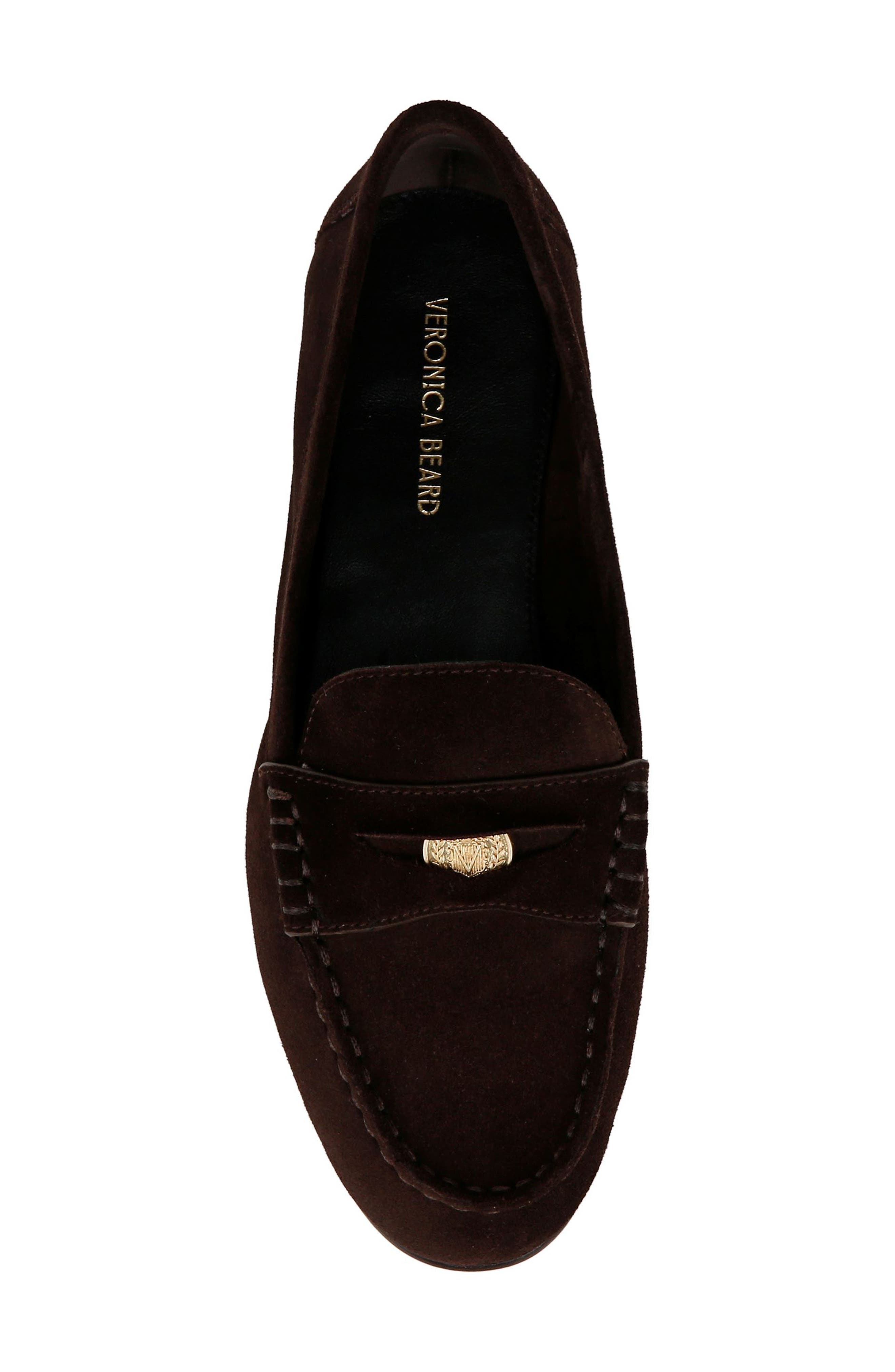 Veronica Beard Penny Loafer, Alternate, color, Espresso