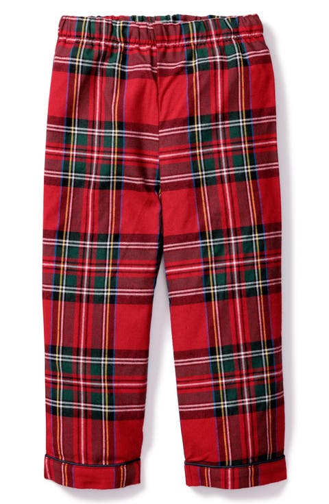 Kids' Imperial Tartan Plaid Cotton Blend Pajama Pants