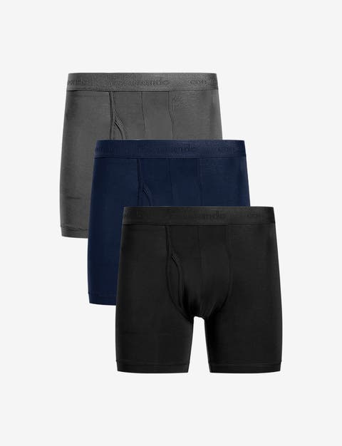 Essential Modal Relaxed Boxer Brief with Fly 3-Pack