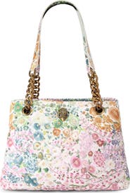 Kurt Geiger London Floral Couture Kensington Floral Quilted Leather Tote