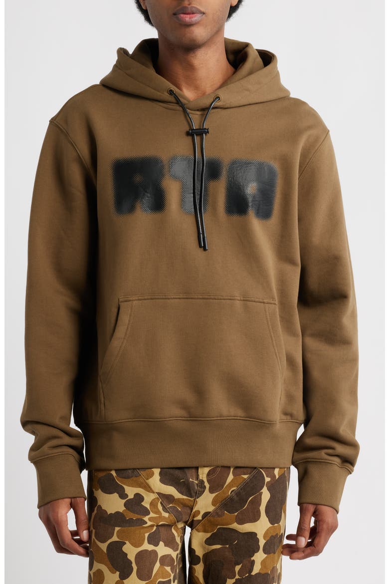 Dion Teak Radio House Graphic Hoodie, Main, color, TEAK RADIO HOUSE