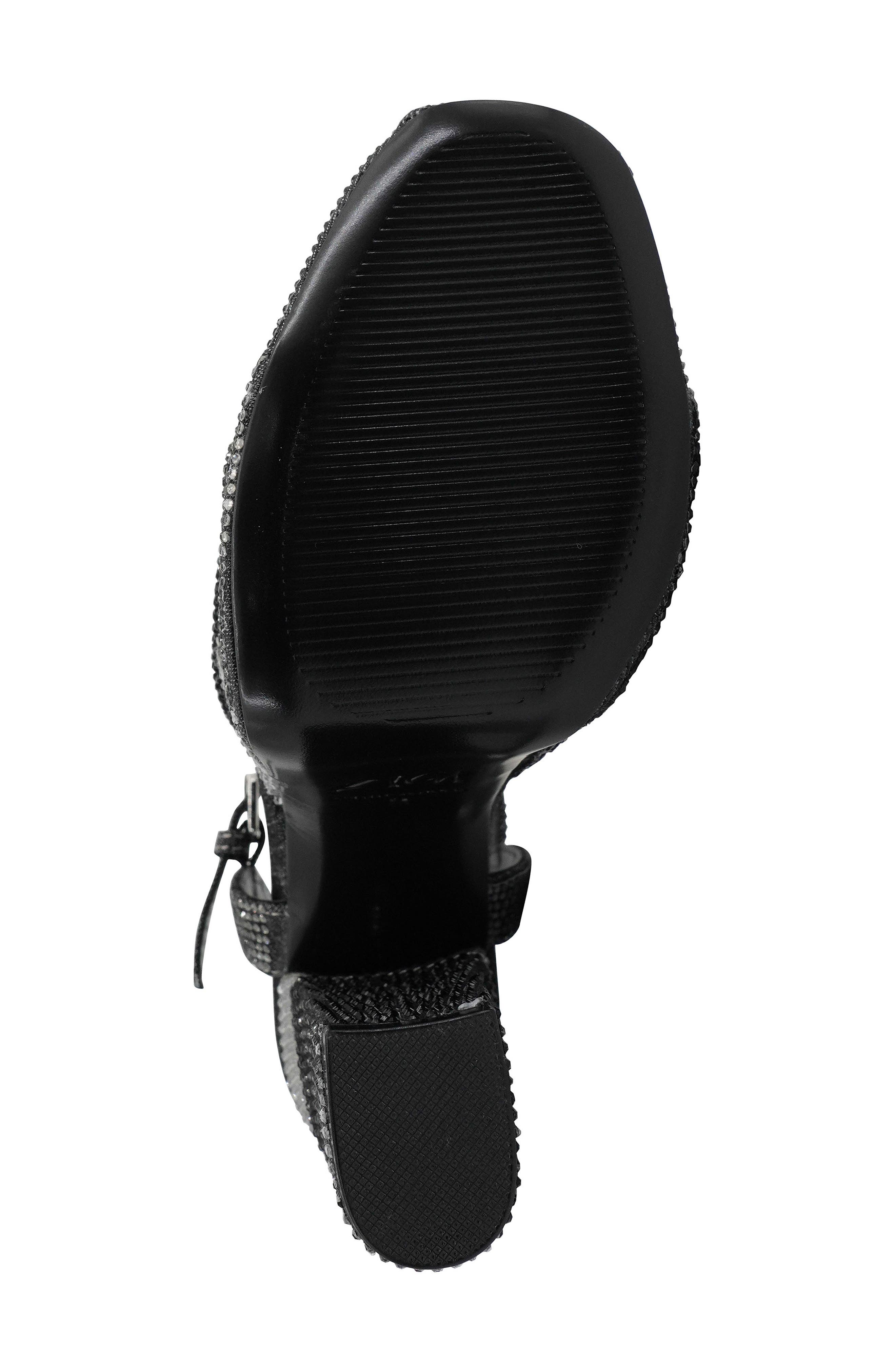 ZIGI Antonia Ankle Strap Platform Sandal, Alternate, color, Black