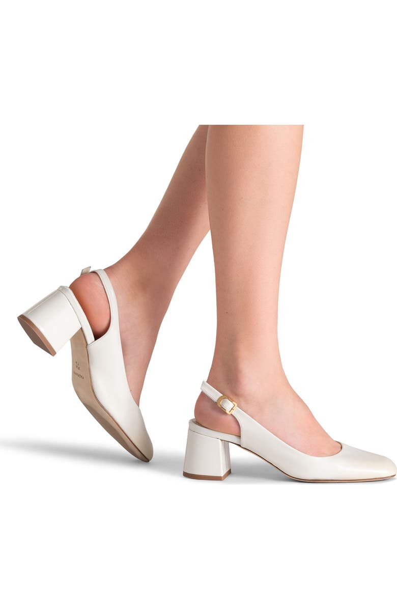Magnanni Stasia Slingback Pump, Alternate, color, Cream