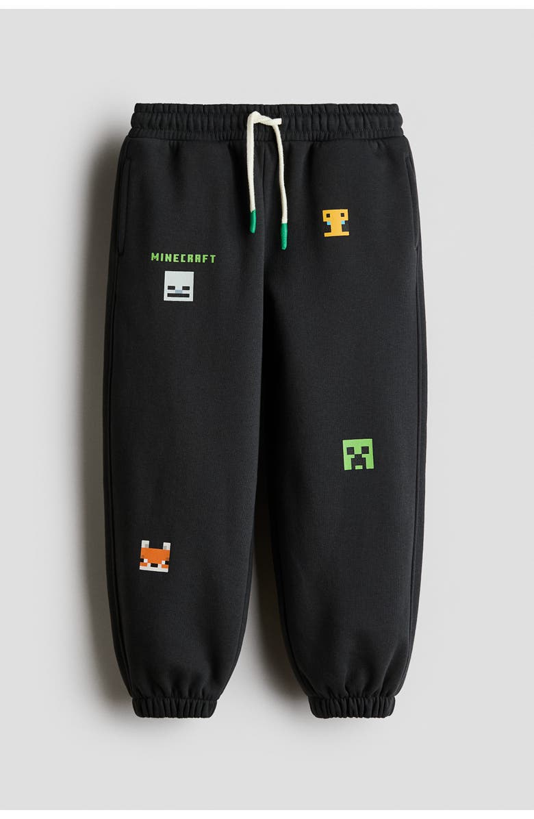 H&M Printed Sweatshirt Joggers, Main, color, 