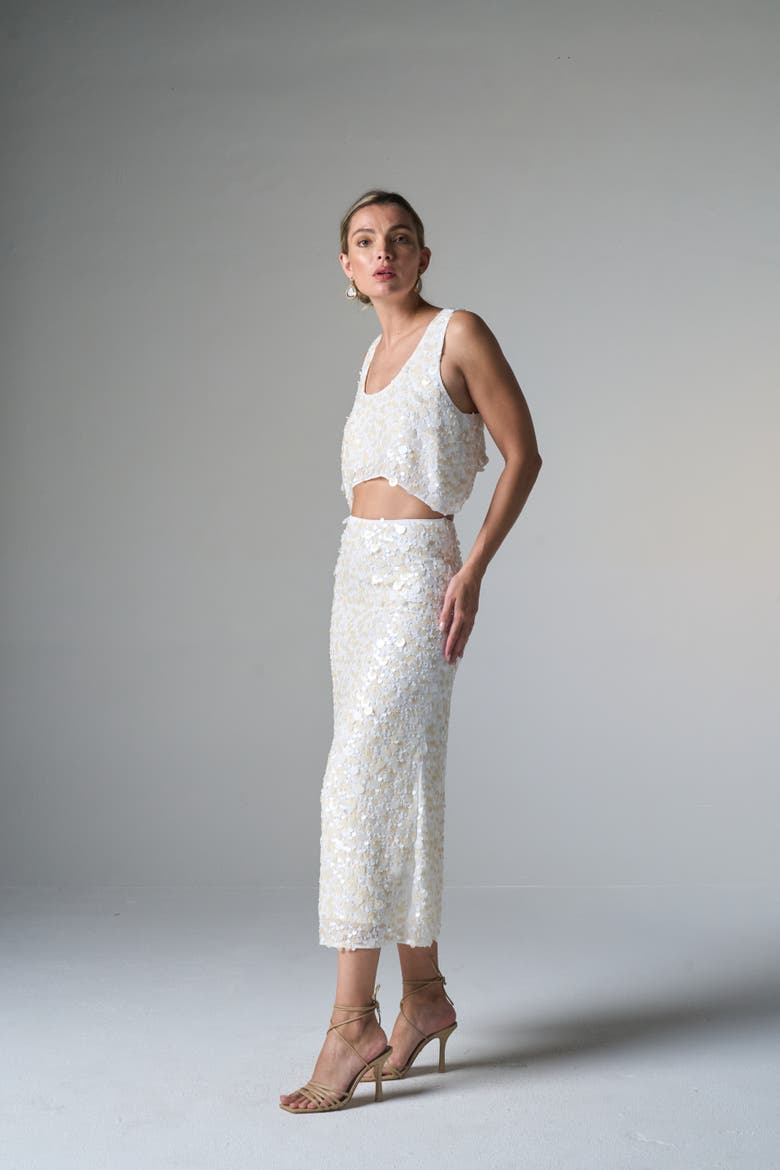 Maud Skirt, Alternate, color, Champagne