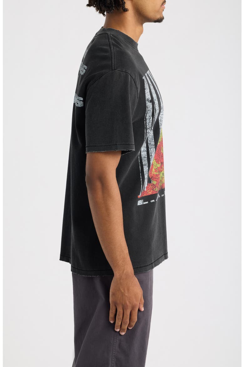Alpha Oversize Cotton Graphic T-Shirt, Alternate, color, VINTAGE BLACK