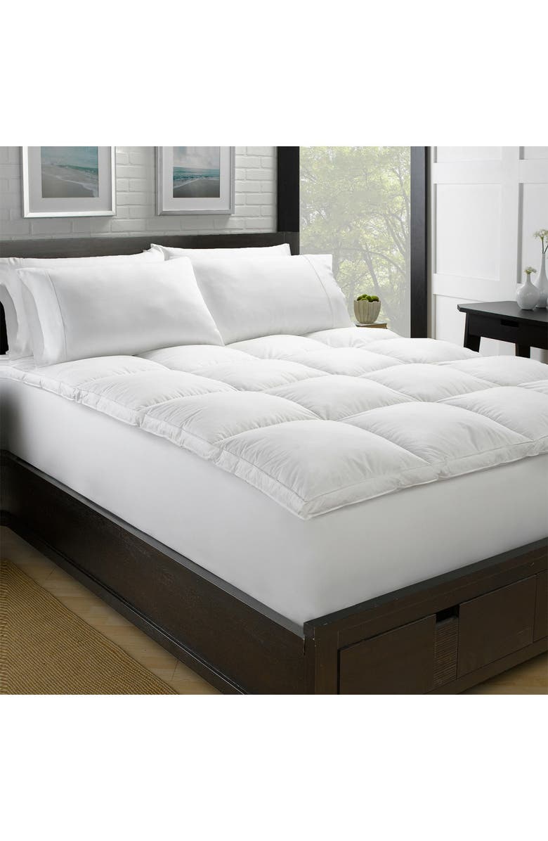 ELLA JAYNE HOME White Down Feather Bed, Main, color, 