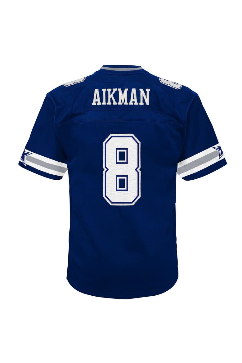 Infant Mitchell & Ness Troy Aikman Navy Dallas Cowboys 1996 Retired Legacy Jersey, Alternate, color, Navy