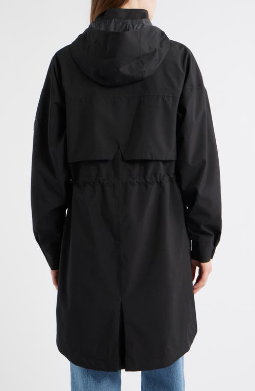 Lole Piper 2.0 Hooded Water Repellent Raincoat In Black