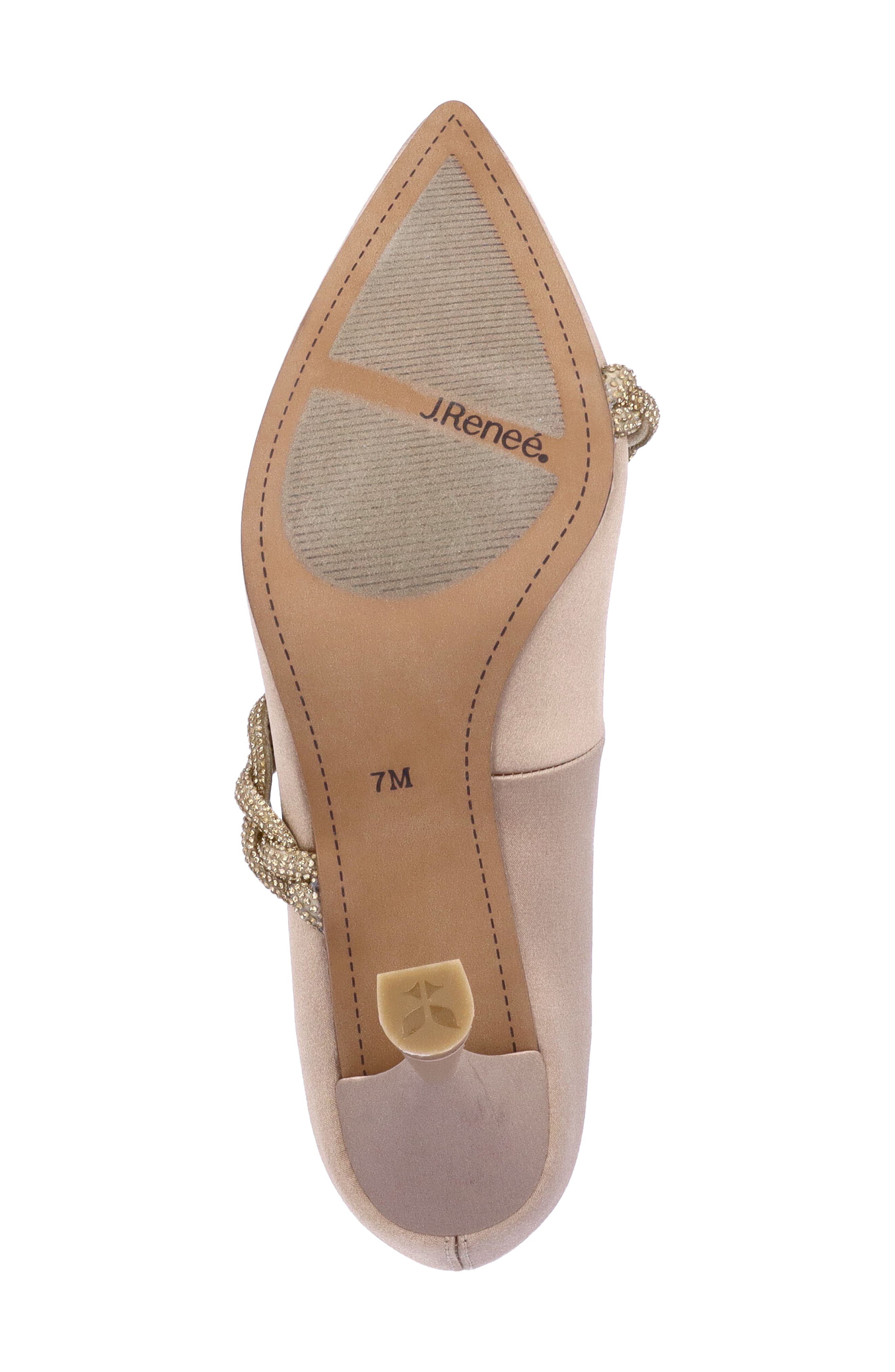 Nyomee Pointed Toe Pump, Alternate, color, BEIGE