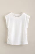 Zella Girl Kids' Side Shirred Cap Sleeve T-shirt