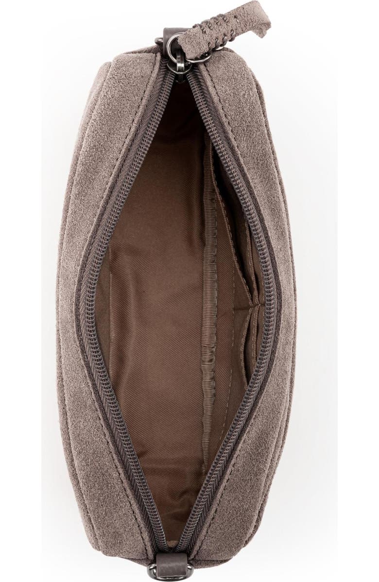 The Sak Cora Smartphone Crossbody Bag, Alternate, color, Mushroom Suede