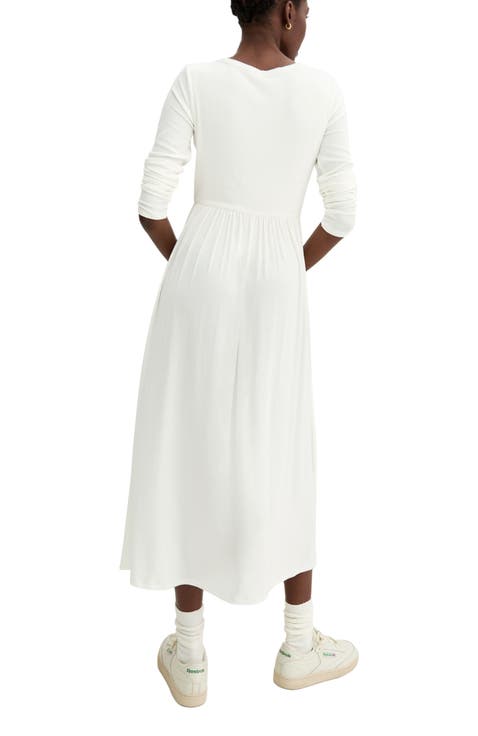 The Softest Rib Nursing Dress