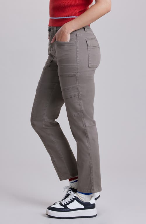 Unionbay Bobby Stretch Cotton Twill Cargo Pants In Gray