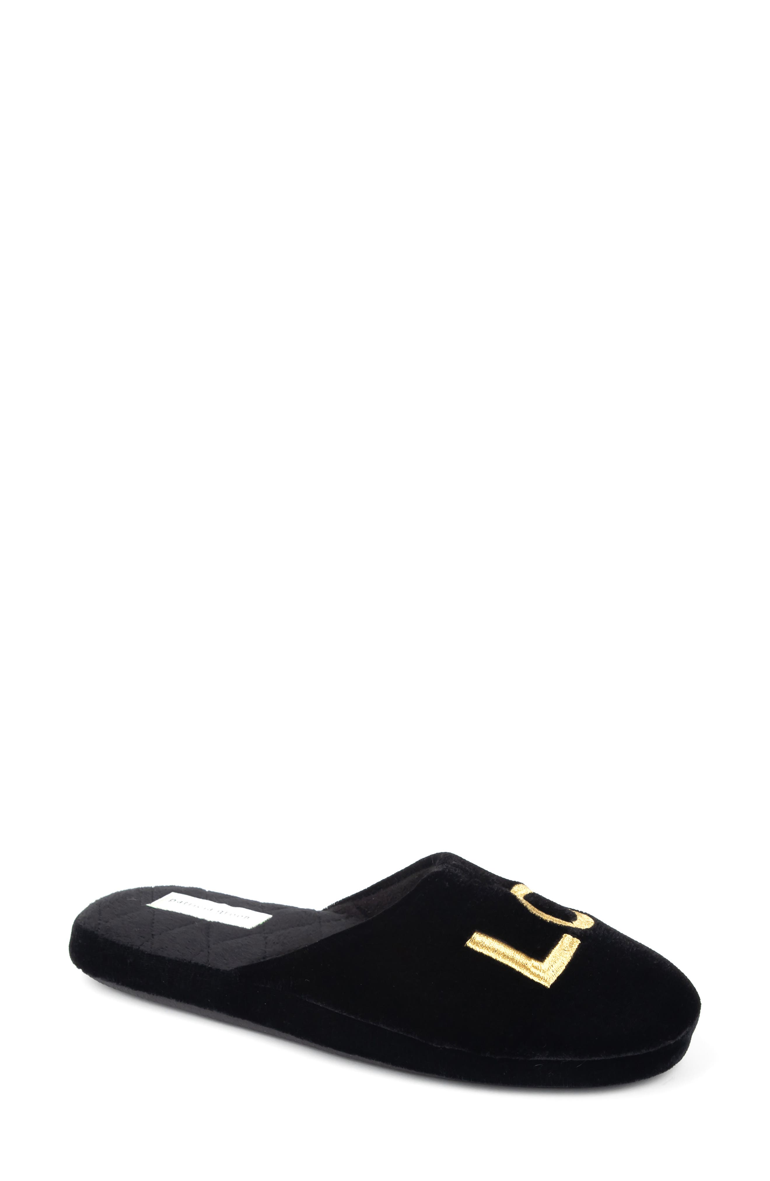 patricia green Love Embroidered Slipper, Alternate, color, 