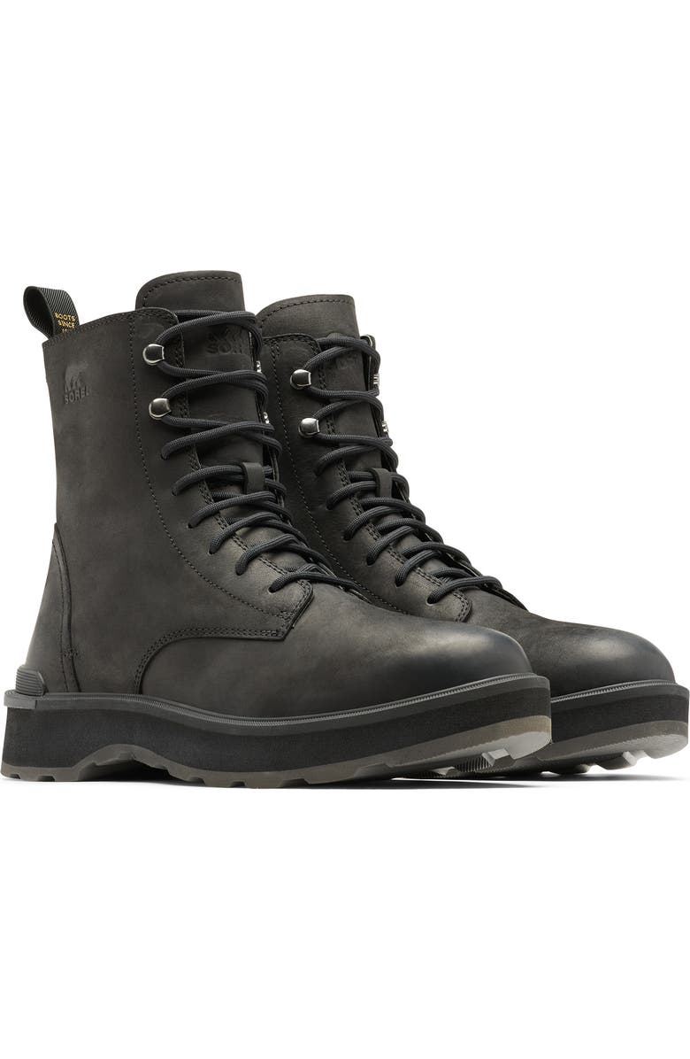 SOREL Hi-Line Waterproof Lace-Up Boot, Main, color,