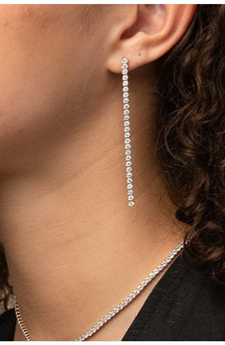 Bearfruit Jewelry Sterling Silver 18k Gold Plated Cherie Earrings Holiday Gift Idea, Alternate, color, Silver