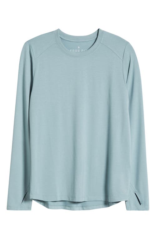 Free Fly Shade Long Sleeve Top In Blue