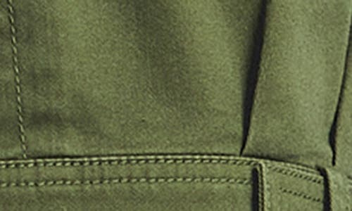 Derek Lam 10 Crosby Celinora Crop Twill Jacket In Green
