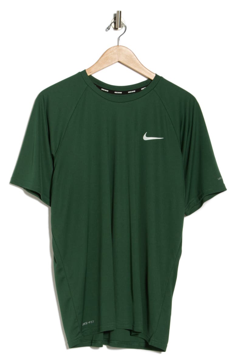 Nike Hydroguard Swim Shirt, Alternate, color, Fir