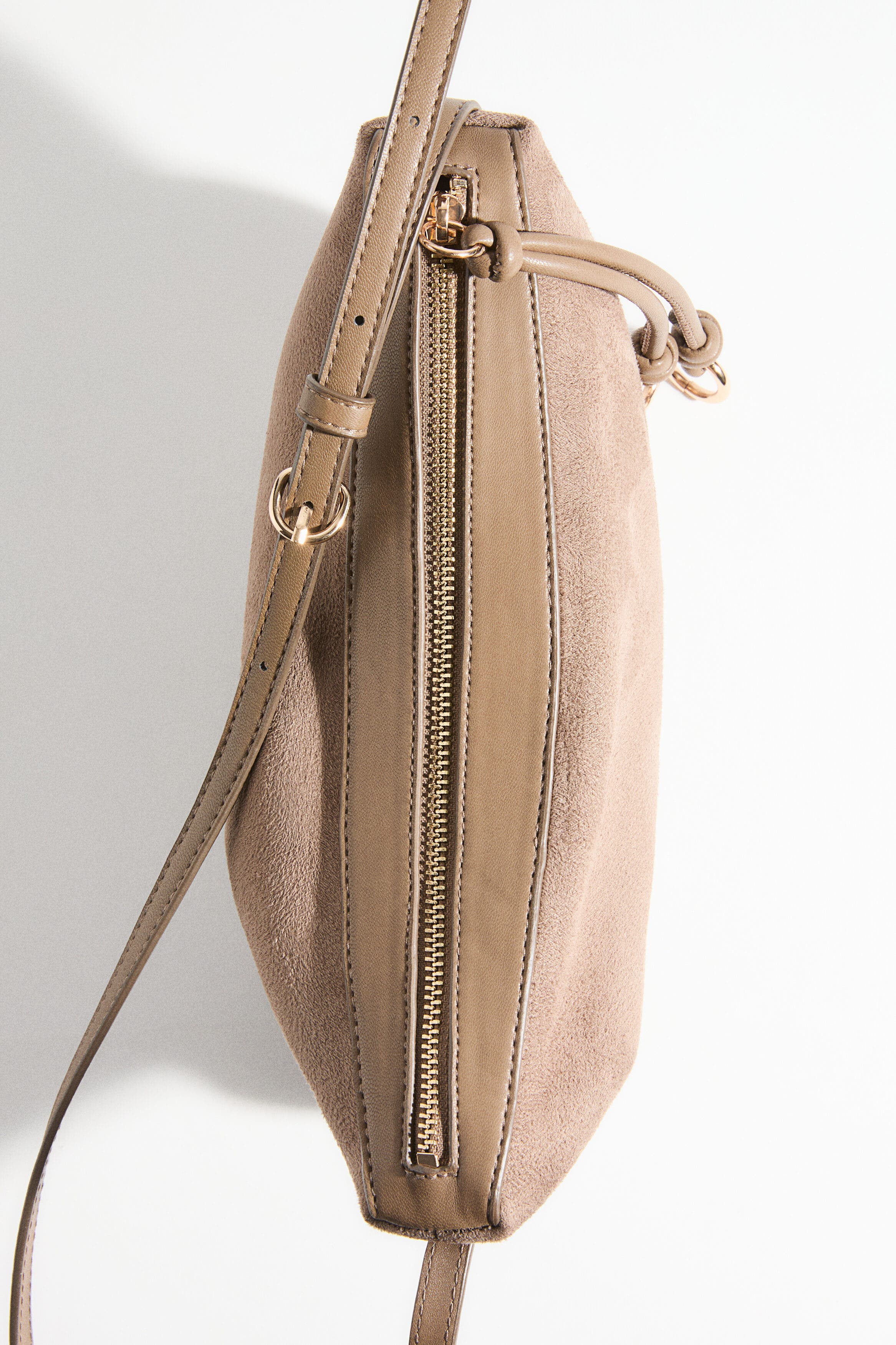 H&M Shoulder Bag, Alternate, color, Dark Taupe