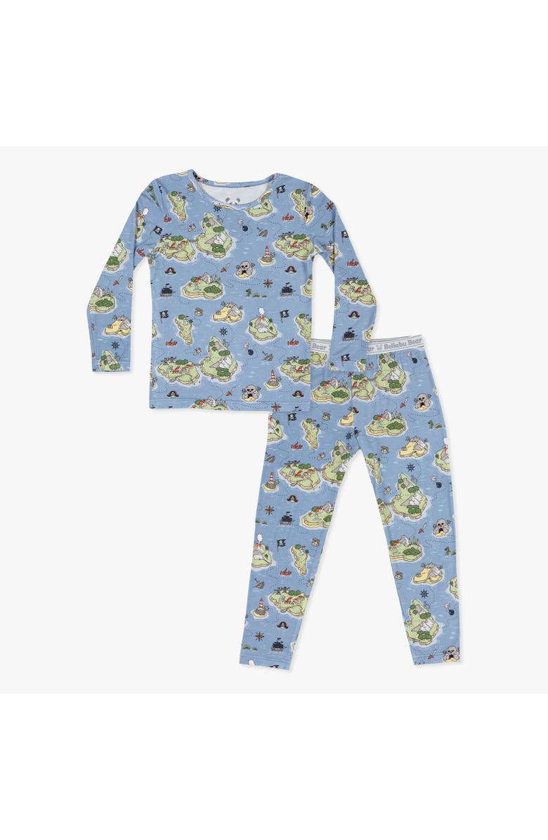 Bellabu Bear Kids' Pirate Cove Set of 2 Piece Pajamas, Main, color, Pirate Cove