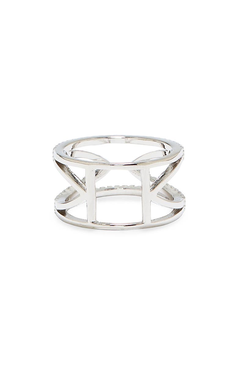 Vince Camuto Open-V Pavé Ring, Alternate, color, 