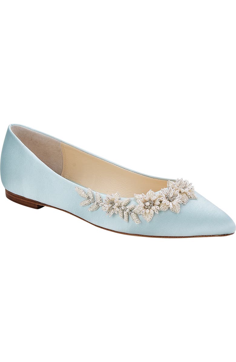 Bella Belle Daisy Embellished Ballet Flat, Main, color,