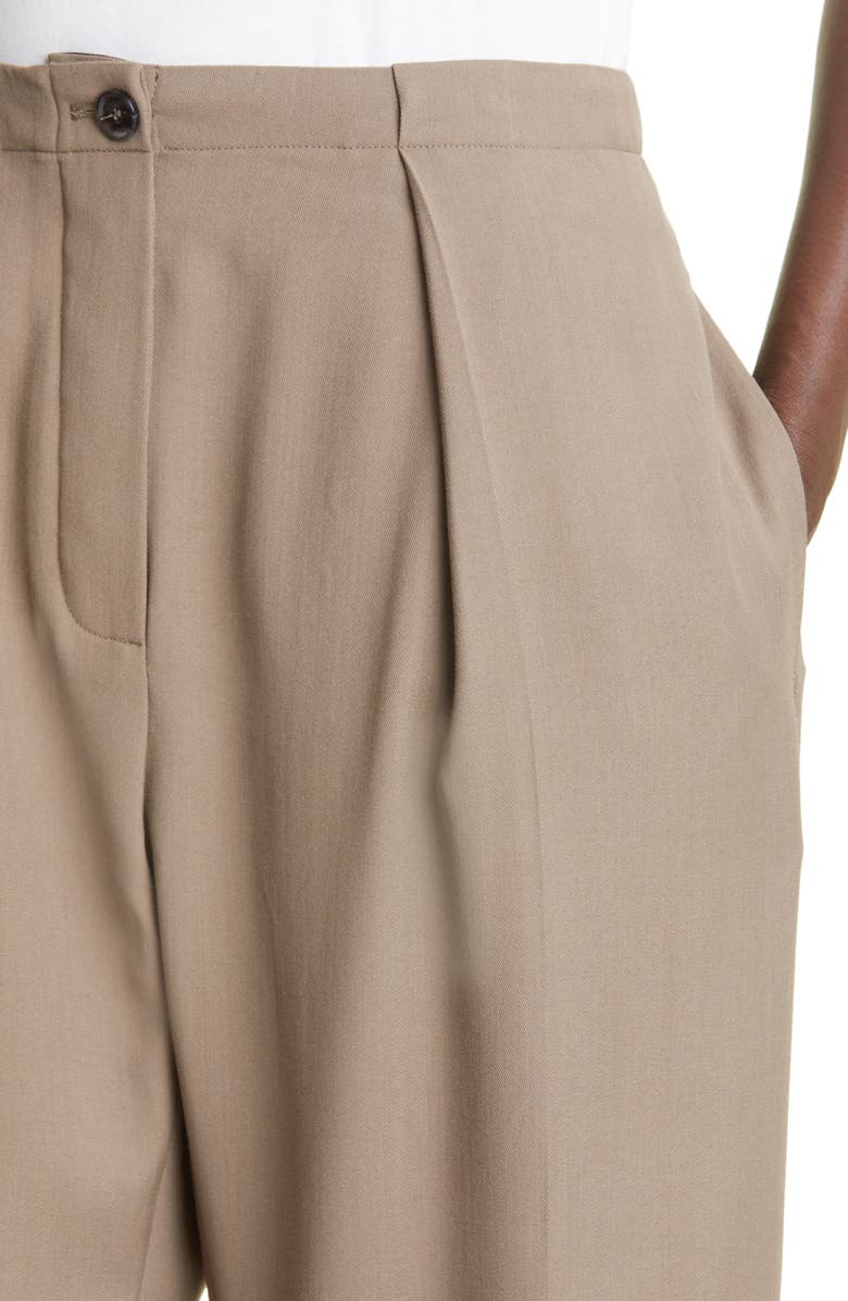 Acne Studios Pernille Wide Leg Trousers, Alternate, color, 