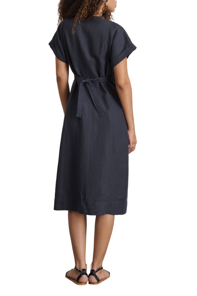 Madeline Shirtdress, Alternate, color, WASHED BLACK