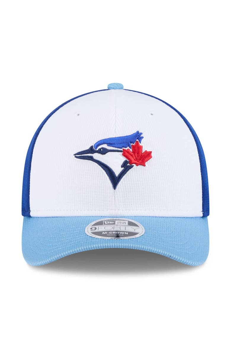 New Era Men's New Era  White/Light Blue Toronto Blue Jays 2025 Spring Training 9FORTY Adjustable Hat, Alternate, color, 