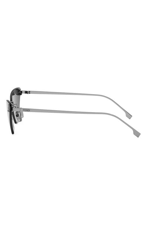 Fendi First Crystal 57mm Cat Eye Sunglasses
