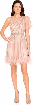 LARA New York Beaded Faux-Wrap V-Neck Bridal Gown